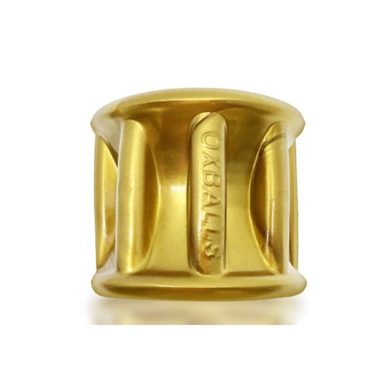 Hunkyjunk Gyroball Ballstretcher in gold, sleek and modern design.