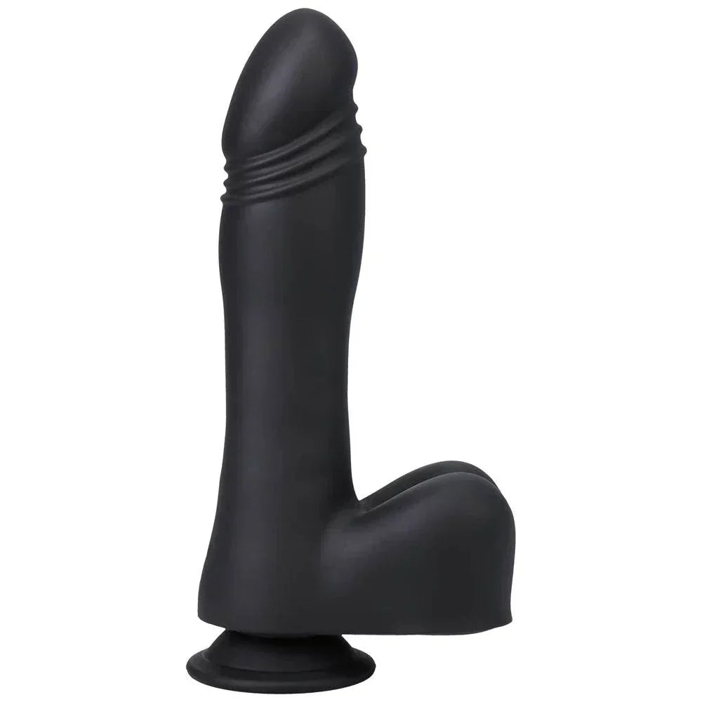 Fort Troff Piston Thruster Mini Fuck Machine Rechargeable Remote-Controlled Silicone 8.5 in. Thrusting Dildo Black by Anal Toys & Stimulators
