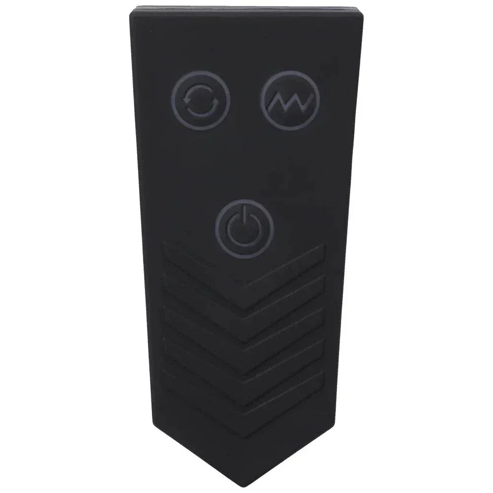 Fort Troff Uncut Thruster mini fuck machine black remote control with buttons