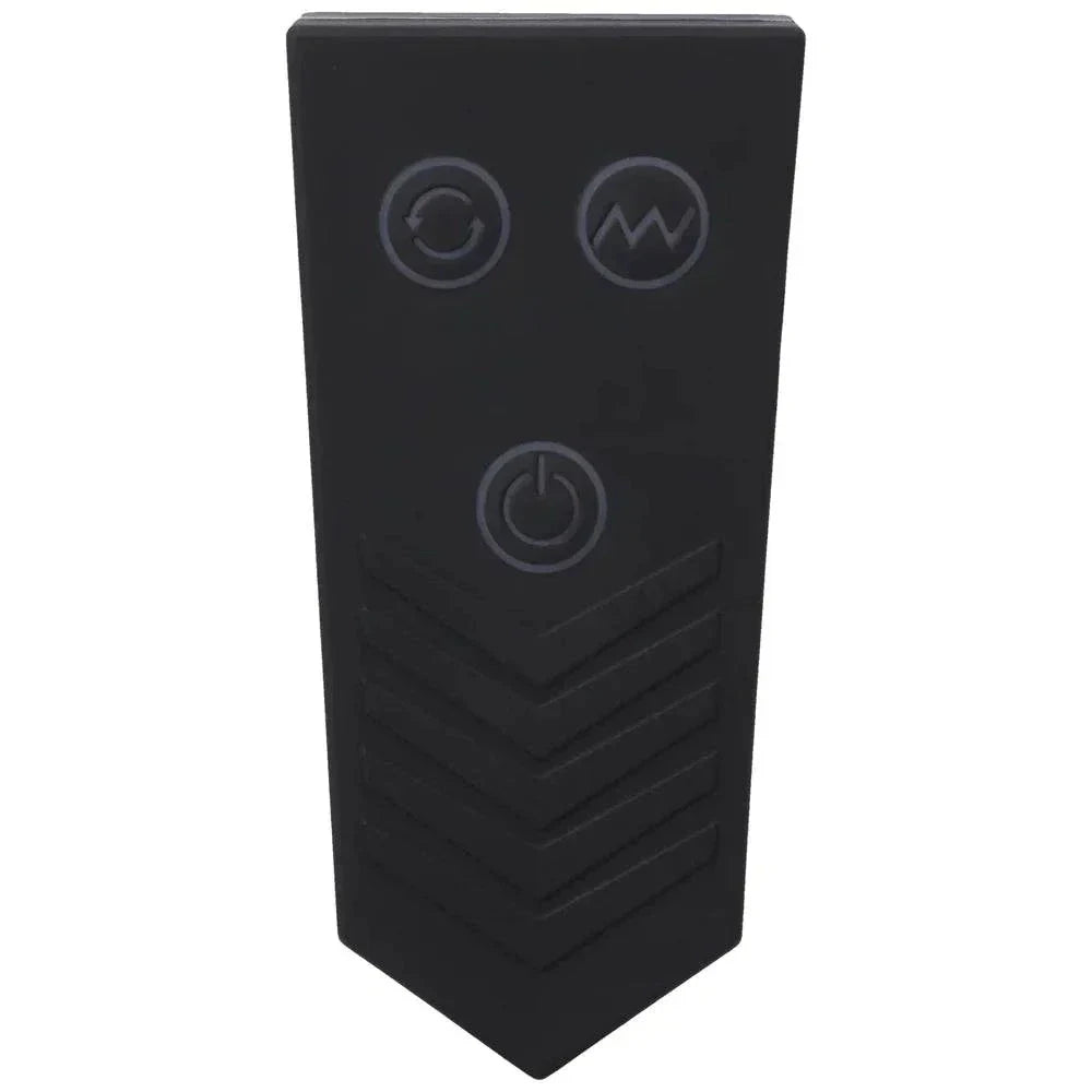 Fort Troff Uncut Thruster Mini Fuck Machine Rechargeable Remote-Controlled Silicone 8.5 in. Thrusting Dildo Tan by Anal Toys & Stimulators