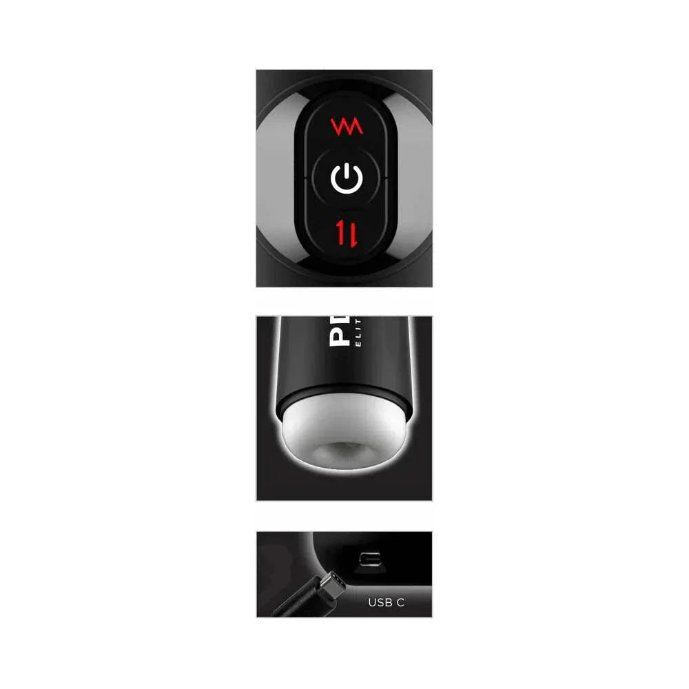 PDX Elite Moto Milker by Masturbators and Strokers