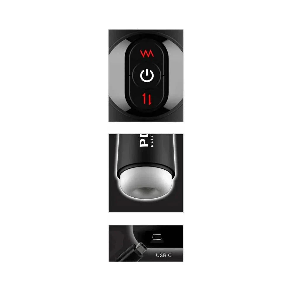 PDX Elite Moto Milker by Masturbators and Strokers