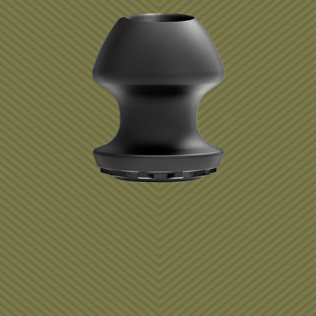 Fort Troff Kum Keeper Large, Medium, and Small Black Storage Containers by Anal Toys & Stimulators