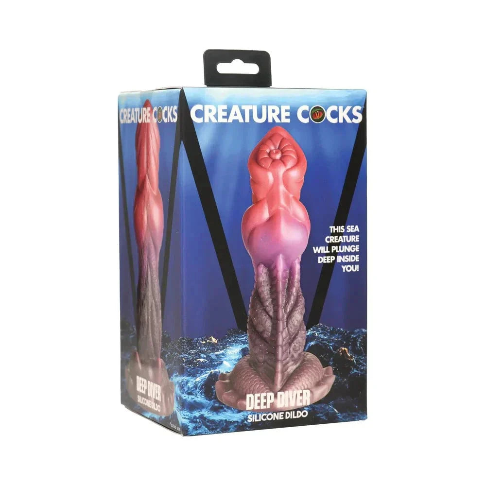 Creature Cocks Deep Diver Silicone Dildo by Anal Toys & Stimulators