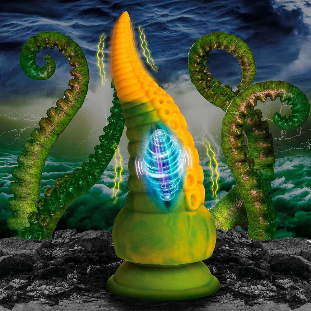 Creature Cocks Monstropus 2.0 Vibrating Tentacle Silicone Dildo by Anal Toys & Stimulators