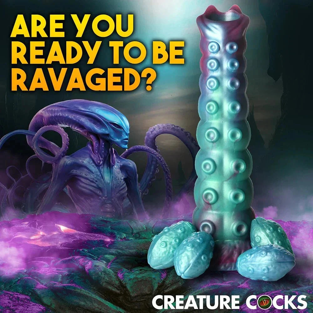 Creature Cocks Galactic Breeder Ovipositor Silicone Dildo by Anal Toys & Stimulators