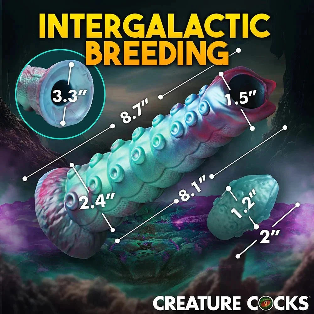 Creature Cocks Galactic Breeder Ovipositor Silicone Dildo by Anal Toys & Stimulators