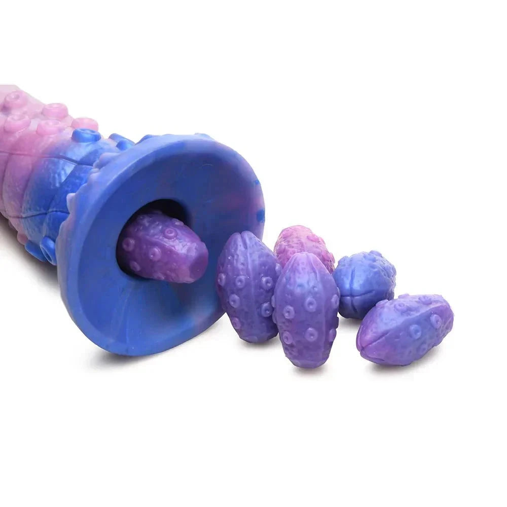 Creature Cocks Tenta-Queen Ovipositor Silicone Dildo with Eggs by Anal Toys & Stimulators