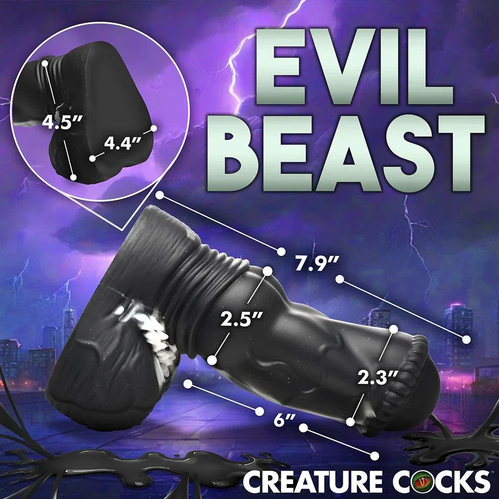 Creature Cocks Venom Silicone Dildo with fantasy design and unique features.