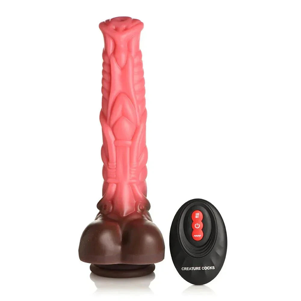 Creature Cocks Centaur Thrusting & Vibrating Silicone Dildo with Remote Control by Anal Toys & Stimulators