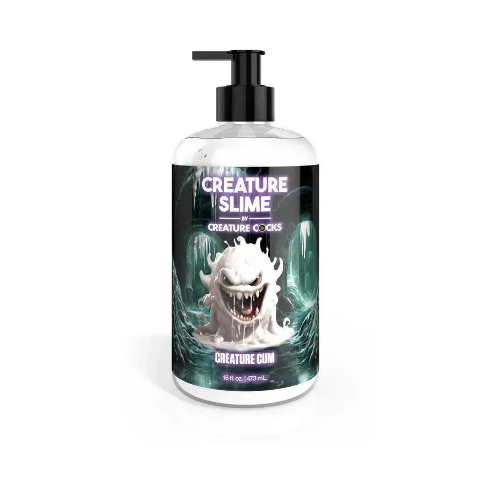 Creature Slime Creature Cum Unscented Jizz Lubricant 8 oz. and 16 oz. Sizes Available by Lubricants, Creams & Glides