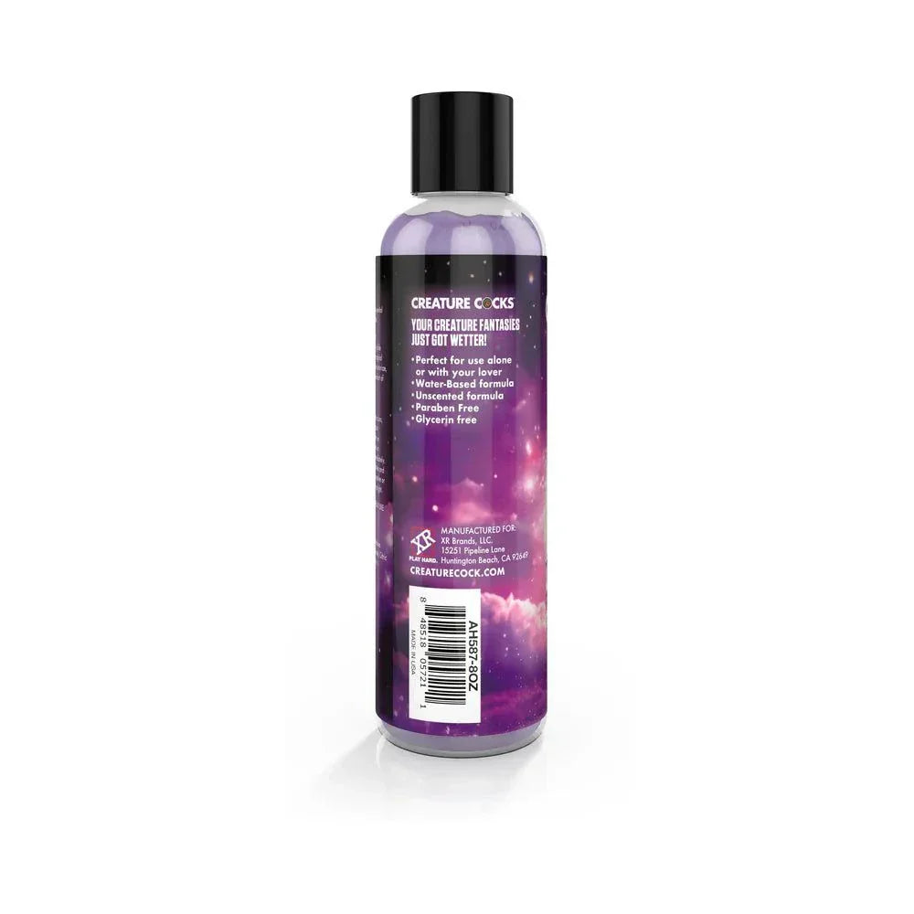 Creature Slime Purple Water-Based Lubricant bottle with enchanting design and smooth, long-lasting formula.