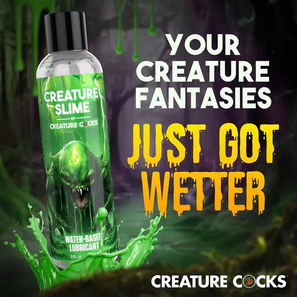 Creature Slime Water-Based Lubricant 8 oz. by Lubricants, Creams & Glides