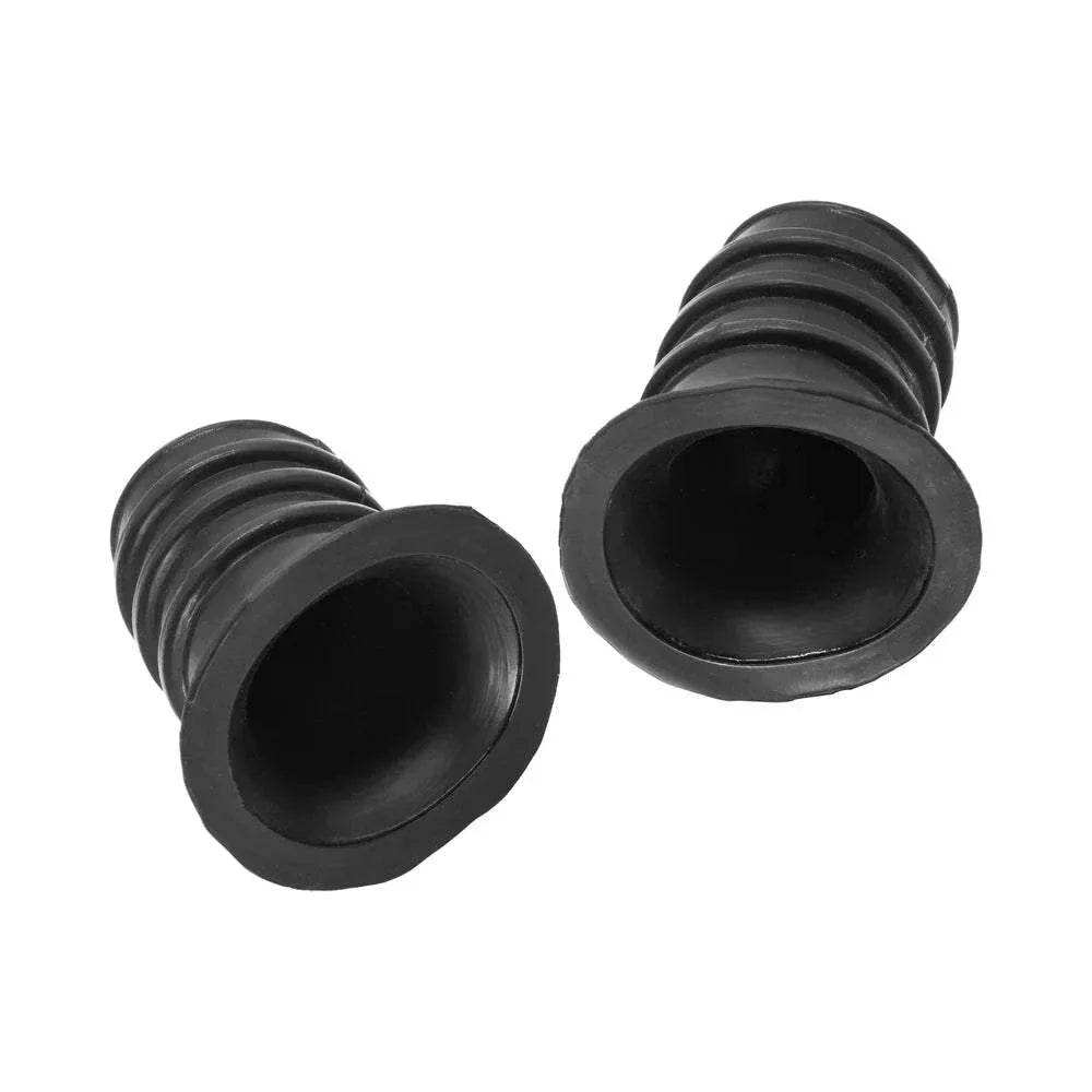 Black Oxballs Ribnips Curved Nipsuckers with springy ribbed design for enhanced pleasure.