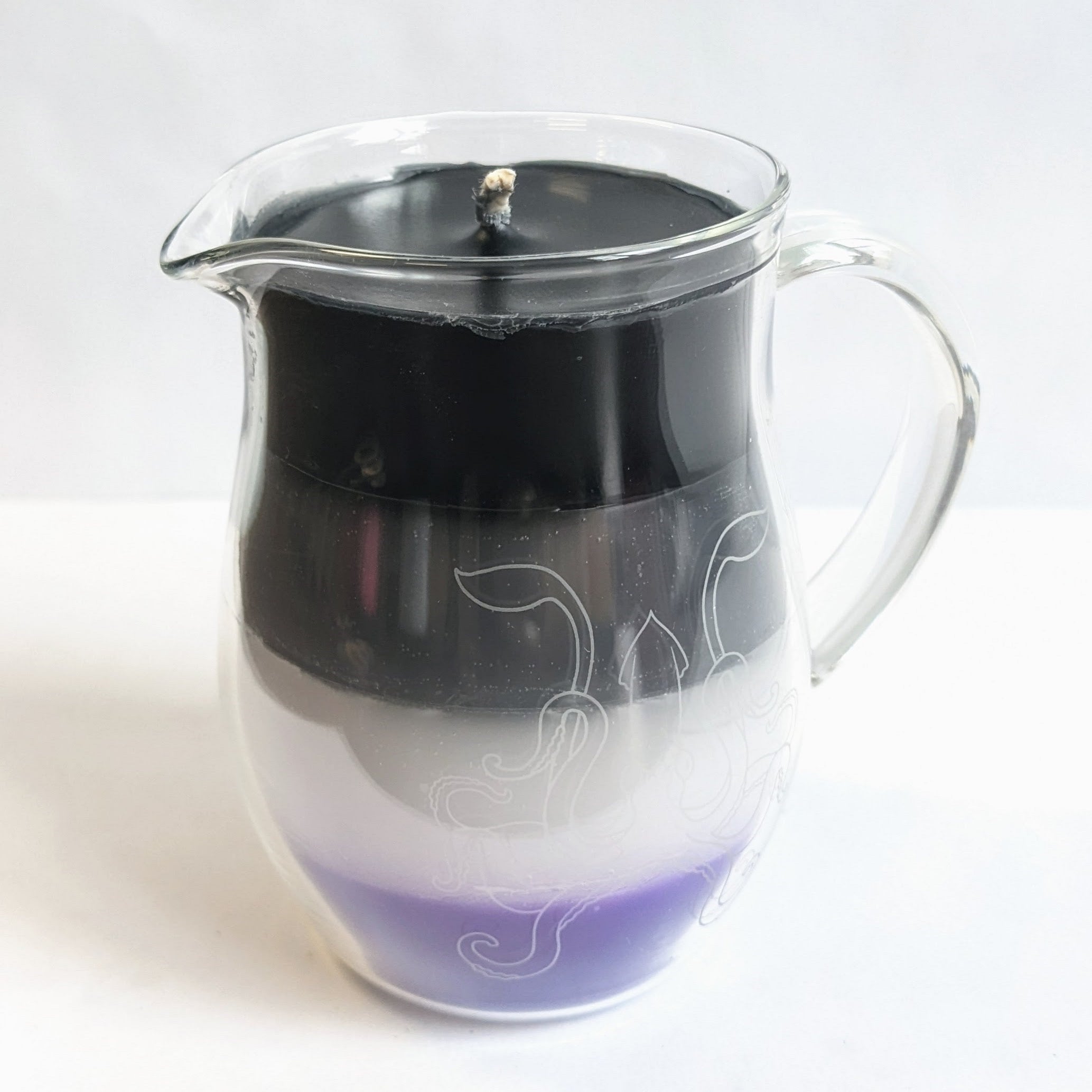 Pride flag in a Jar Wax Play Candle - Low Temp - Unscented - Pitcher Candle