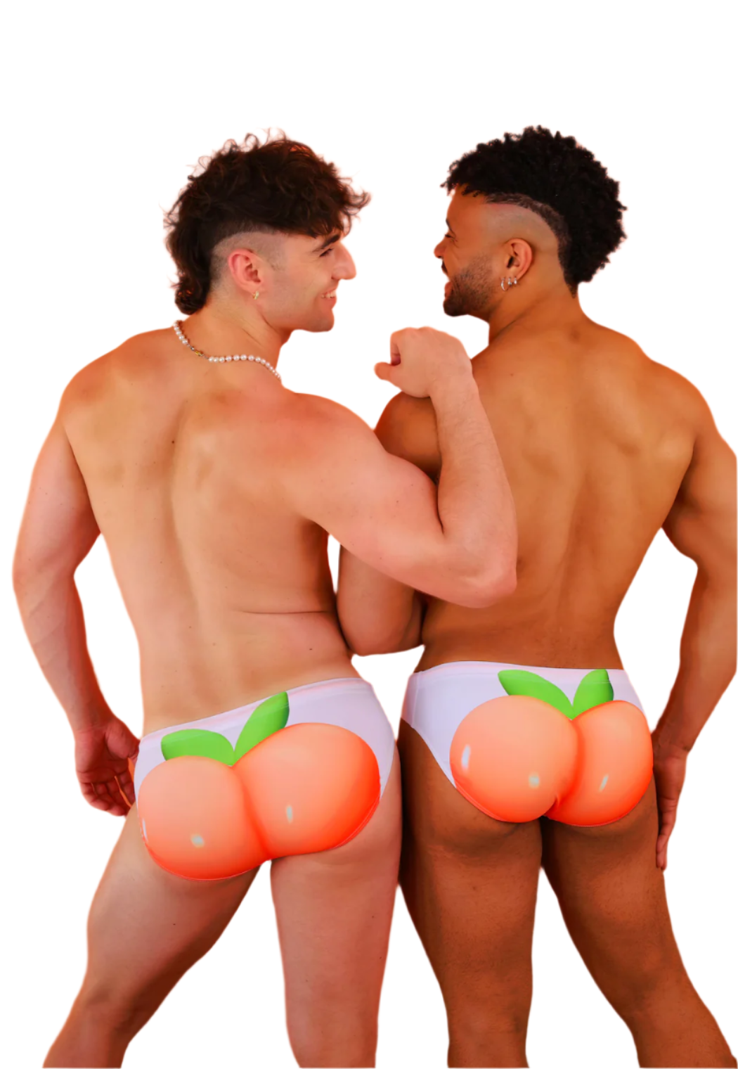 BIG PEACH SWIM BRIEF by IFeelPeachy by Apparel