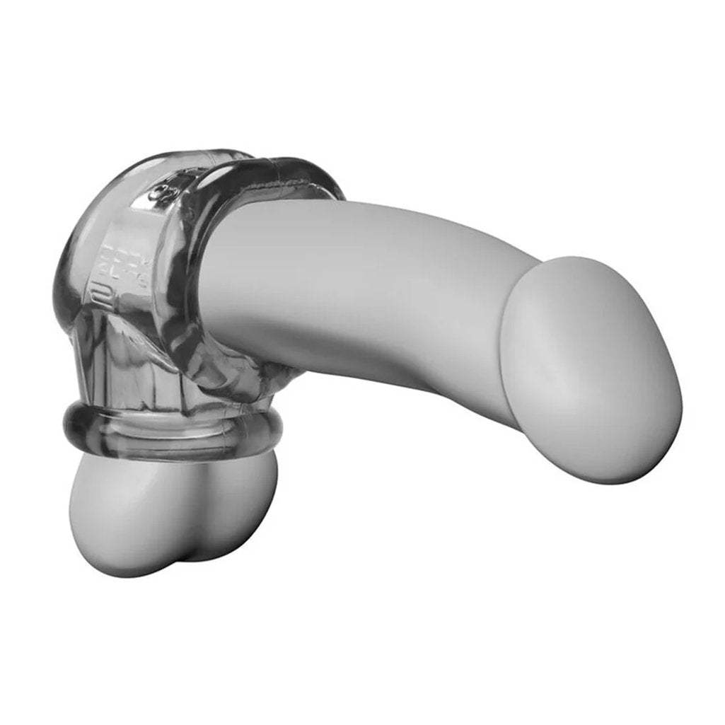 OxBalls Cocksling-2 in clear silicone, designed for enhanced pleasure and performance.