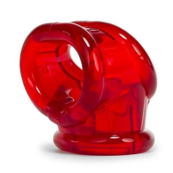 Red OxBalls Cocksling-2 made of premium silicone for enhanced pleasure and performance.