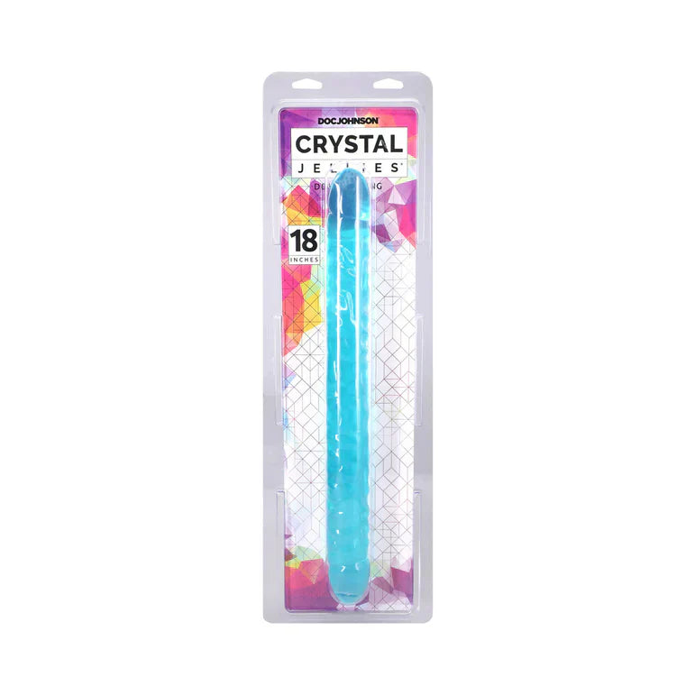 Crystal Jellies 18 Inch Double Dong