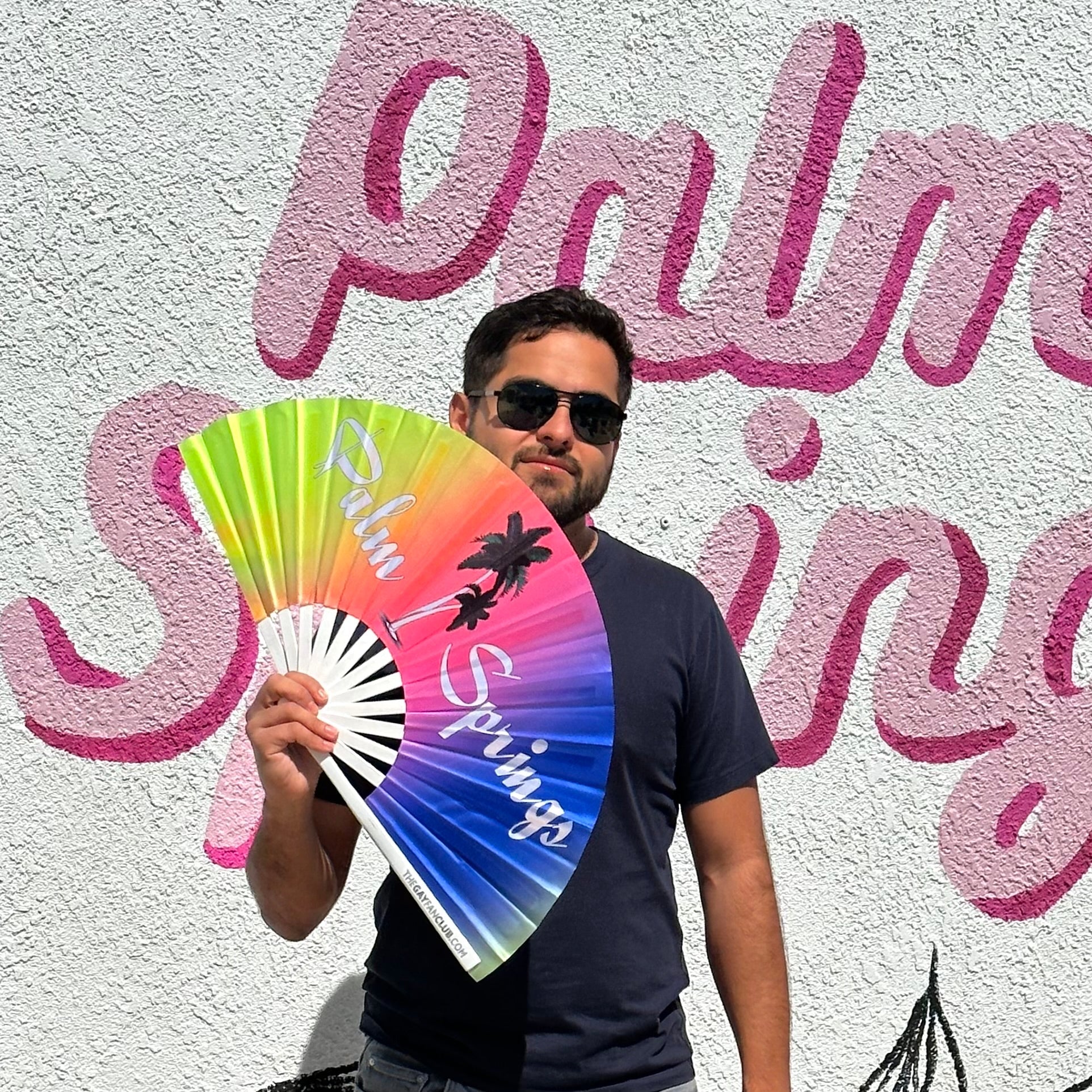 Palm Springs Fan by Hand Fan