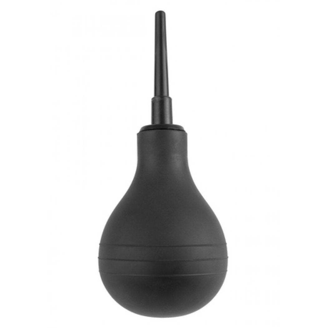Pipedream Anal Fantasy Collection EZ-Clean Enema Black with sleek design and slim nozzle.
