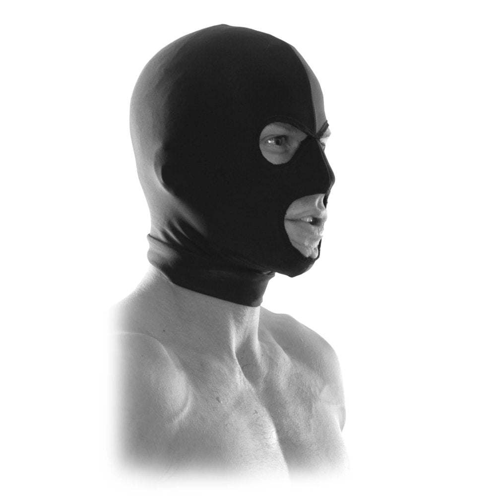 Pipedream Fetish Fantasy Series Limited Edition Spandex Hood Black by Bondage & Fetish Toys