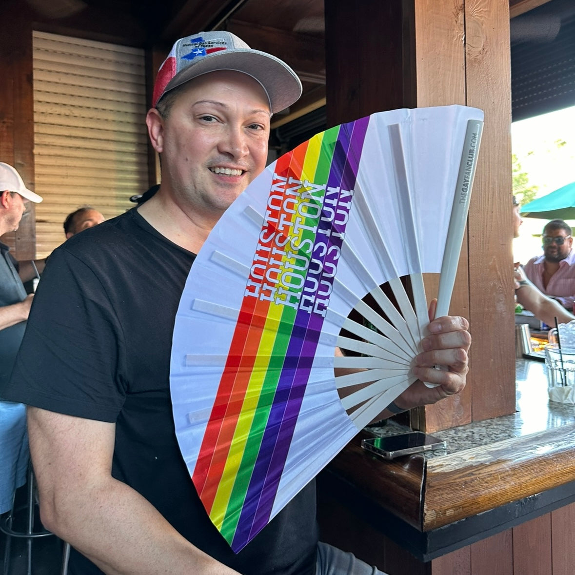 HTown Pride Hand Fan by Hand Fan