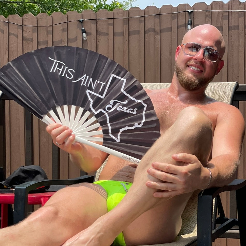 This Ain’t Texas Fan by Hand Fan