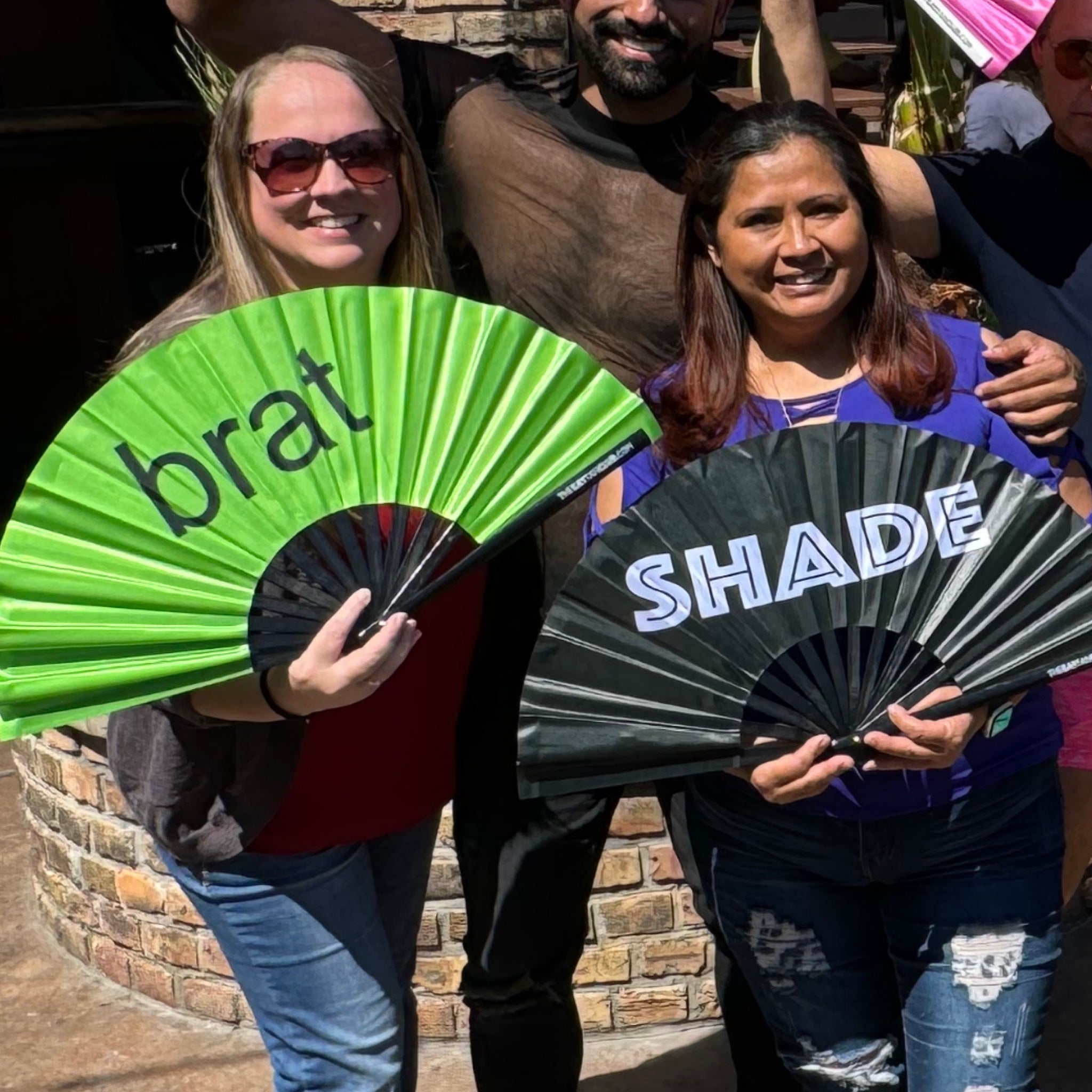 Throw Shade Fan by Hand Fan