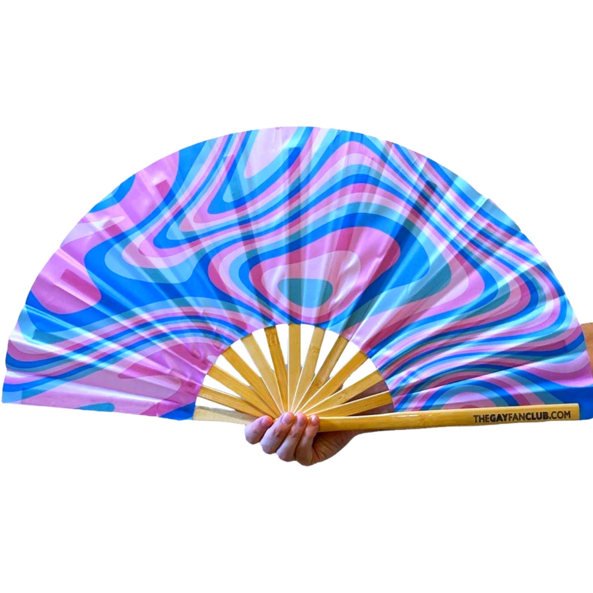 Psychedelic Trans Fan by Hand Fan