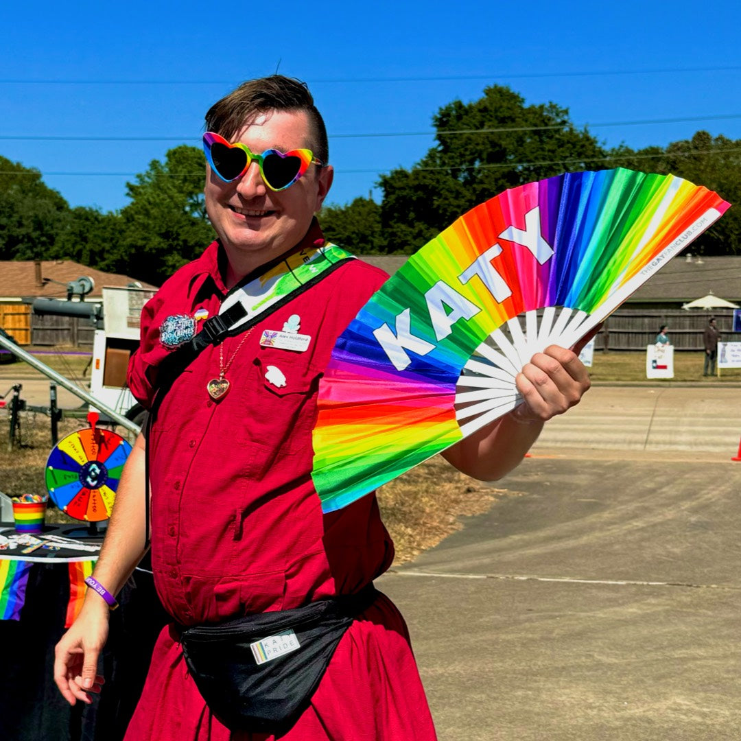Katy Rainbow Fan