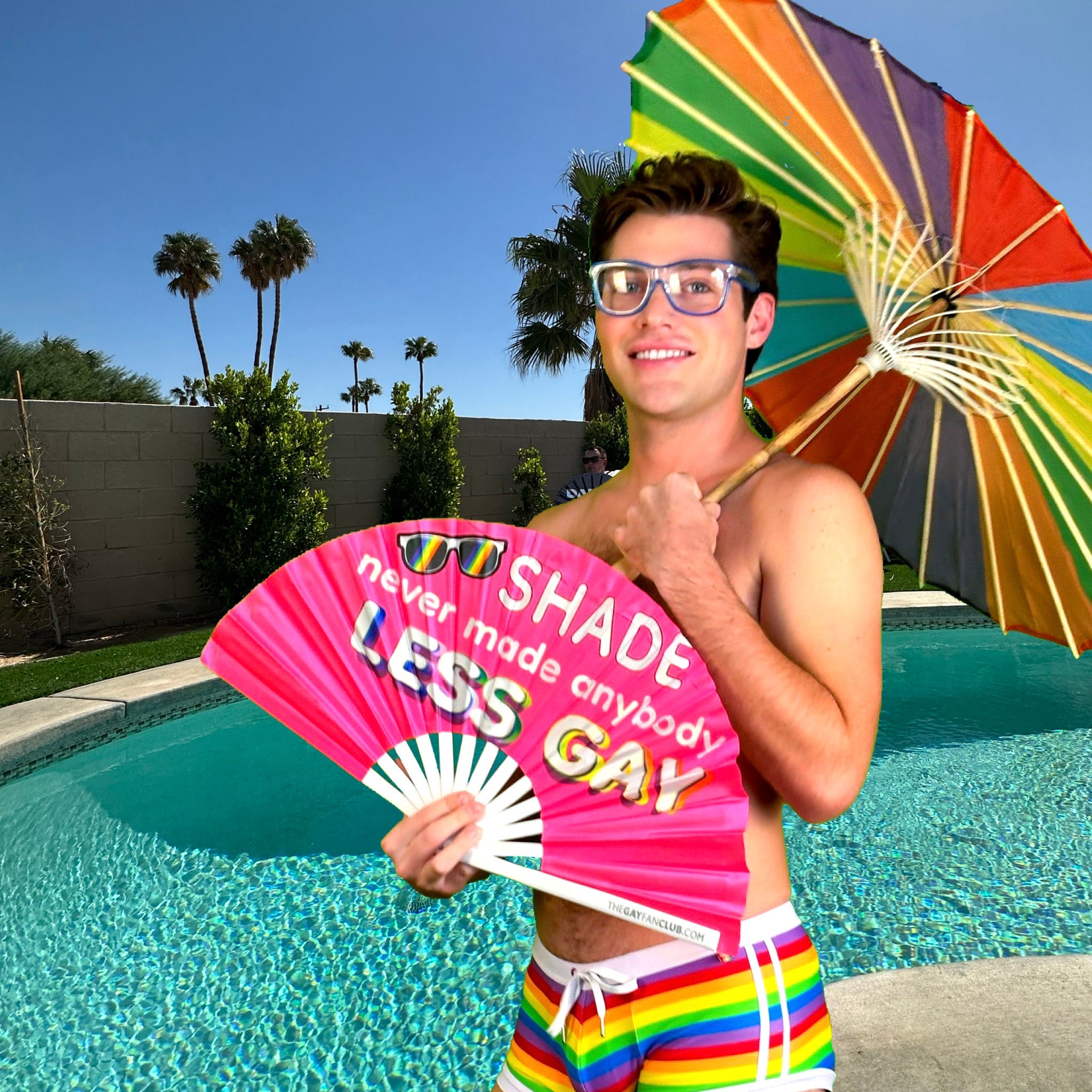 Shade Never Made Fan by Hand Fan