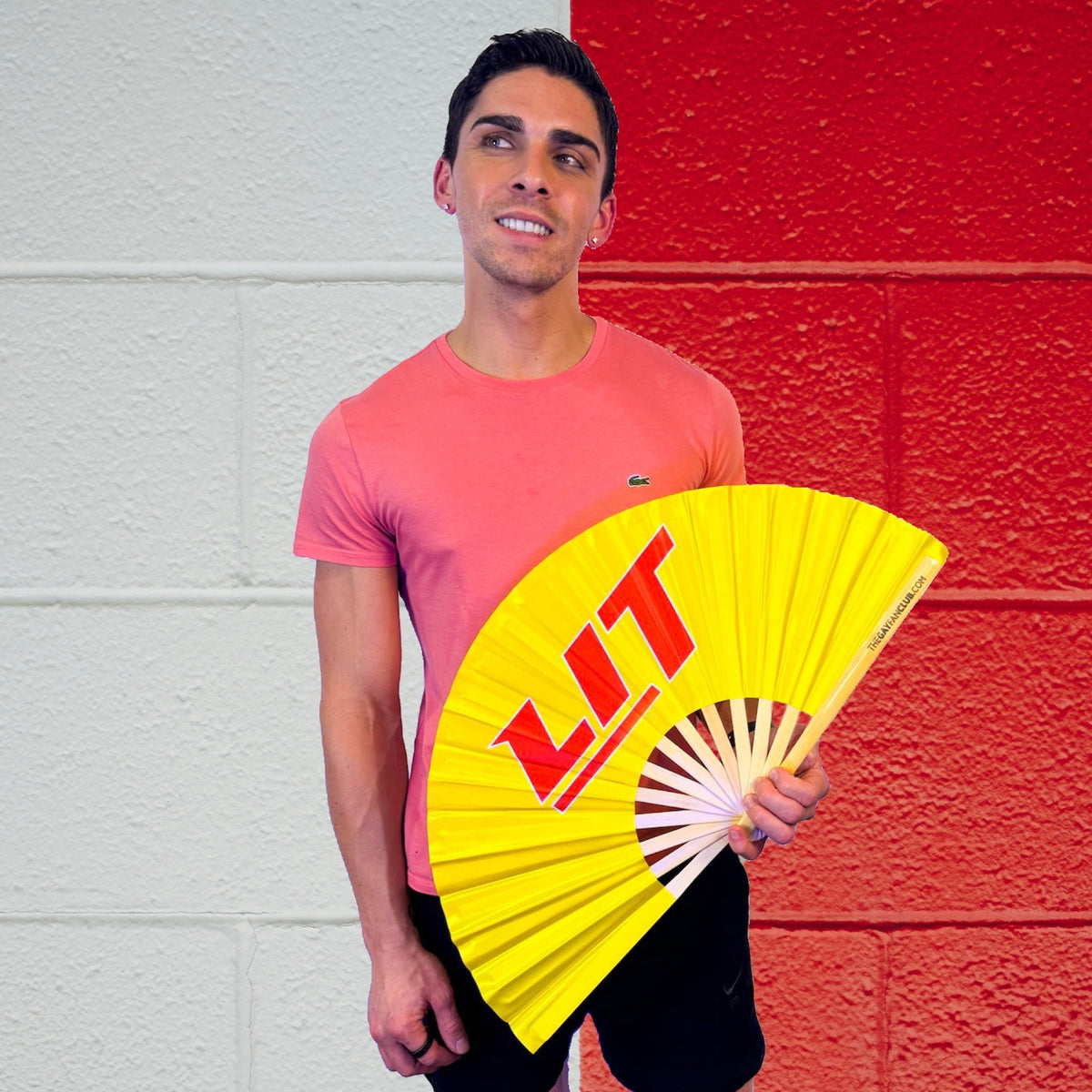 Lit Fan by Hand Fan