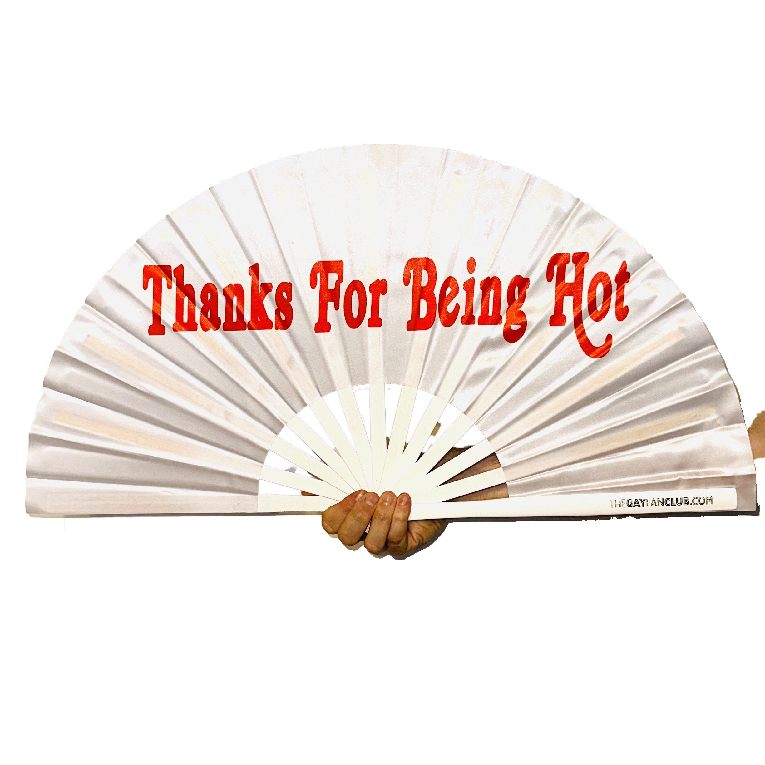 Thanks For Being Hot Fan by Hand Fan