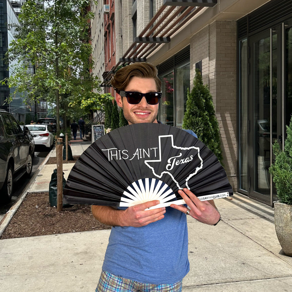 This Ain’t Texas Fan by Hand Fan