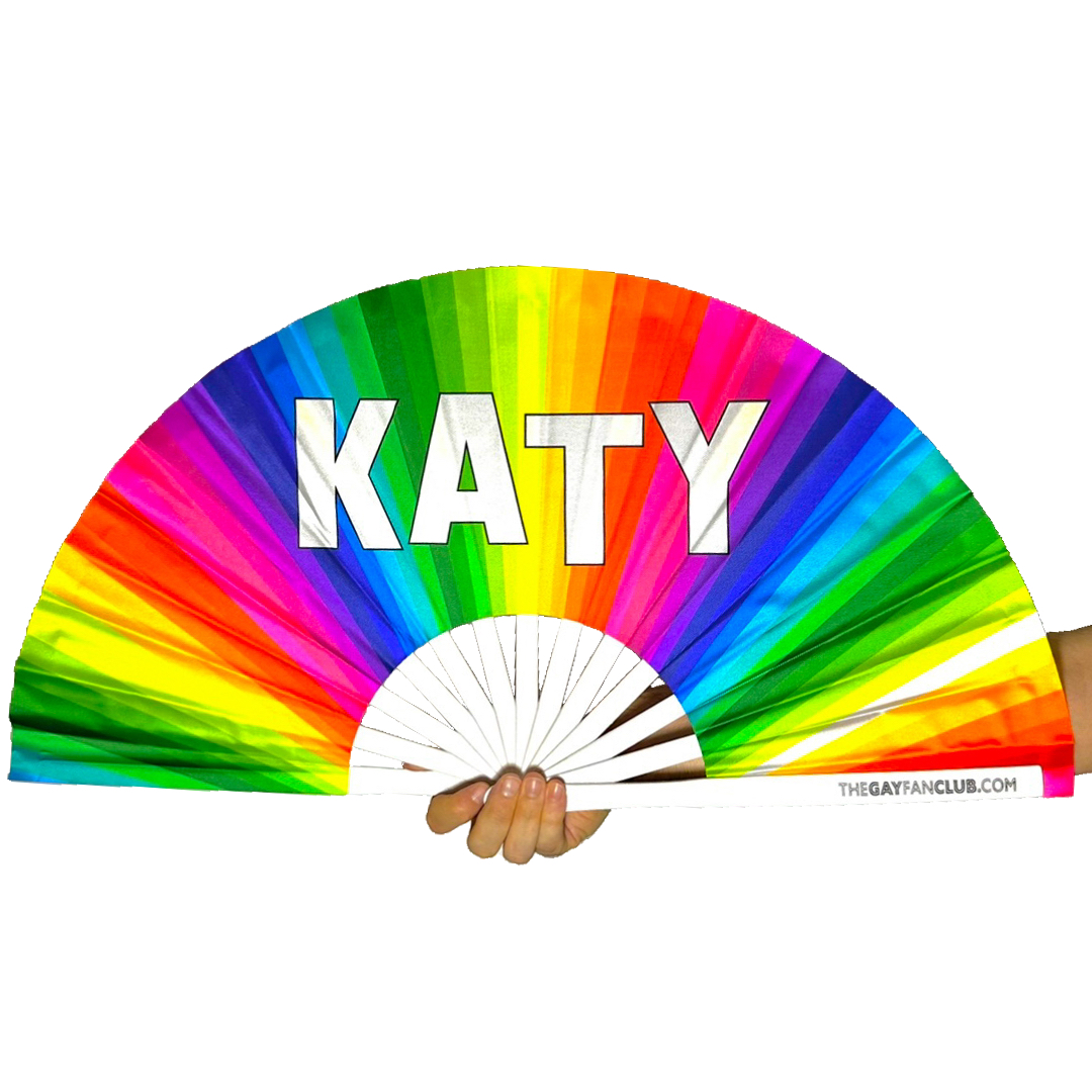 Katy Rainbow Fan