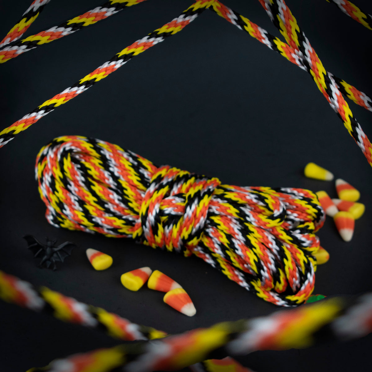 Color of the Month Special October! 1/4" – 6mm – Candy Corn – Solid Braid MFP Bondage Rope CoTM