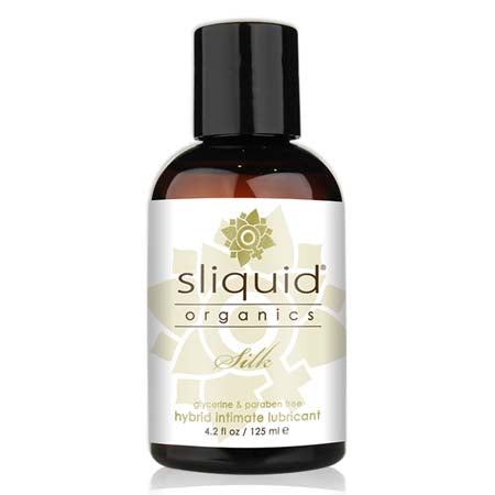 Sliquid Organics Silk Hybrid Lubricant 4.2 oz. by Lubricants, Creams & Glides