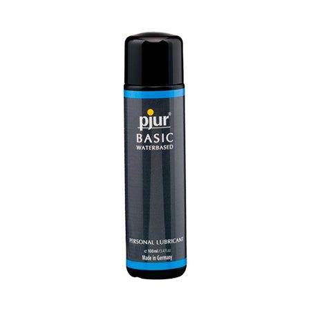 Pjur Basic Waterbased Lubricant 100ml bottle packaging