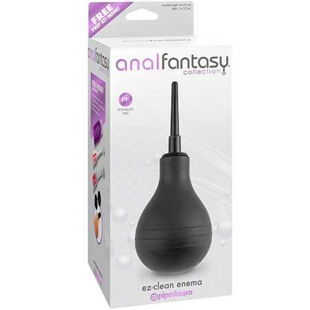 Pipedream Anal Fantasy Collection EZ-Clean Enema Black by Anal Toys & Stimulators