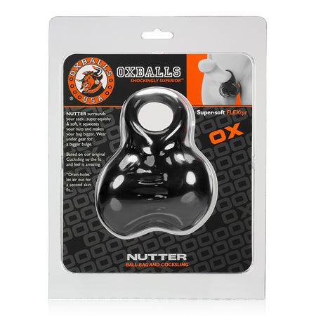NUTTER Sack Sling (Black) by Cock & Balls
