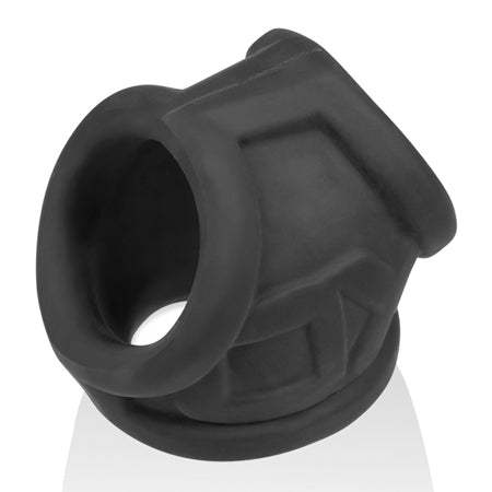 OxBalls Oxsling Cocksling made from PLUS+SILICONE material in black.