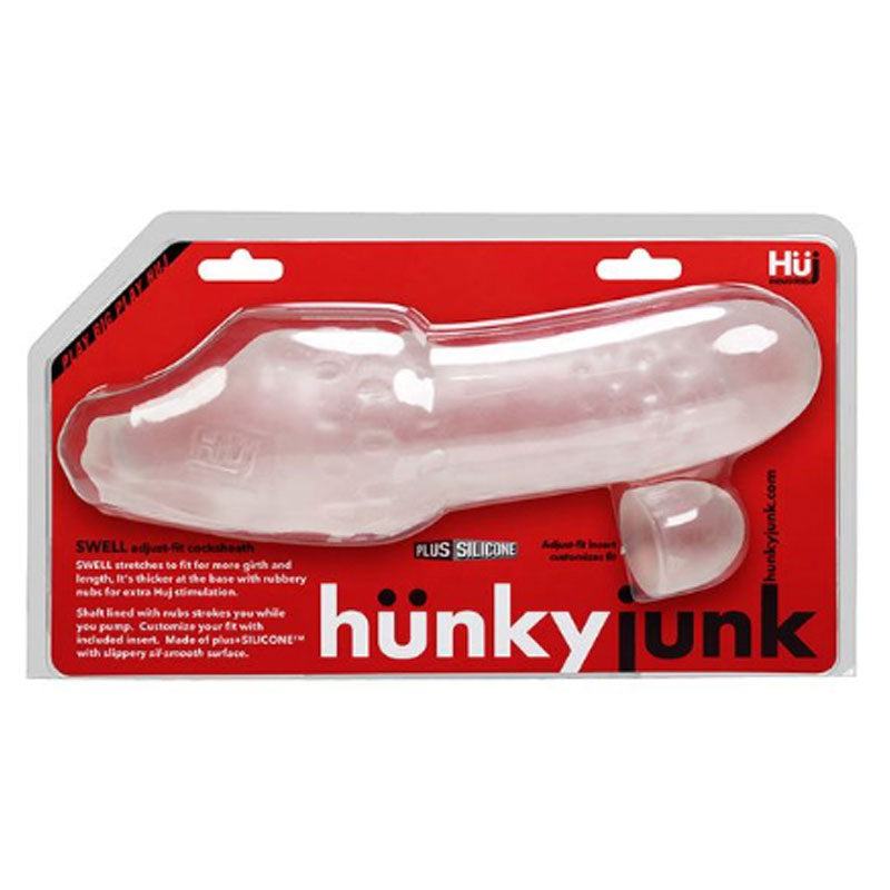 Hunkyjunk SWELL Adjustable Fit Cocksheath ICE by Cock & Balls