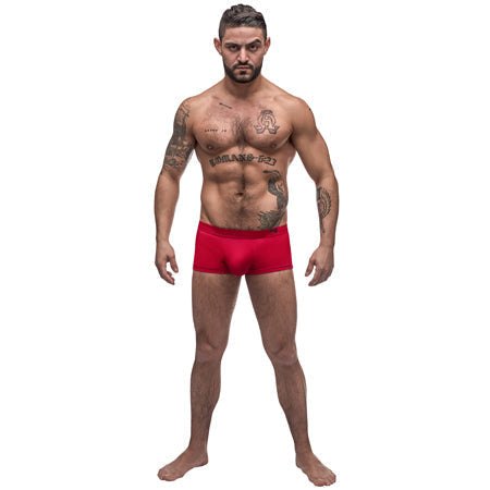 Male Power Pure Comfort Modal Wonder Short in vibrant color, showcasing sleek design and flattering fit.