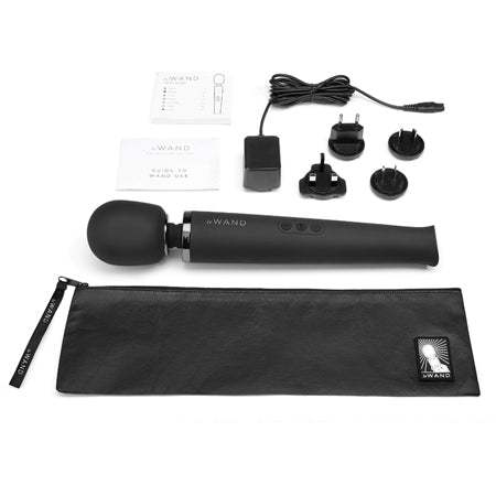 Le Wand Rechargeable Massager Black by Sexual Wellness