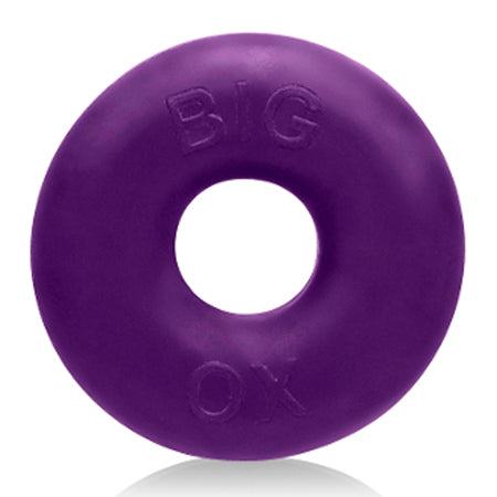 Purple OxBalls Big Ox Cockring with ribbed texture for enhanced performance and pleasure.