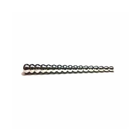 Stainless Steel Beaded Urethral Sound for intense stimulation and pleasure.
