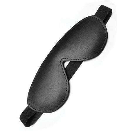 Kinklab Bondage Basics Padded Leather Blindfold by Bondage & Fetish Toys