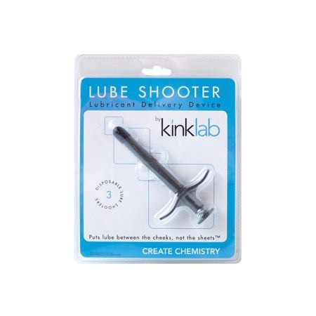 Kinklab Lube Shooter in smoke color for precise lubricant application.