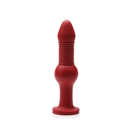 Tantus Fido XL Premium Silicone Dong - Ruby Red by Anal Toys & Stimulators